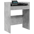 DJ Bord Betongrå 82 x 45 x 102 cm Konstrueret træ