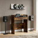DJ Bord Røget eg 82 x 45 x 102 cm Konstrueret træ