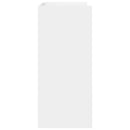 DJ Bord Hvid 62 x 45 x 102 cm Konstrueret træ