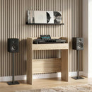 DJ Bord Sonoma-eg 62 x 45 x 102 cm Konstrueret træ