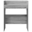 DJ Bord Grå Sonoma 62 x 45 x 102 cm Konstrueret træ
