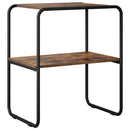 Konsolbord Røget eg 60 x 42,5 x 70 cm Konstrueret træ