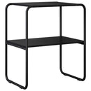 Konsolbord Sort eg 80 x 42,5 x 70 cm Konstrueret træ