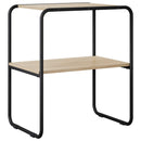 Konsolbord Sonoma-eg 80 x 42,5 x 70 cm Konstrueret træ