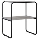 Konsolbord Grå Sonoma 80 x 42,5 x 70 cm Konstrueret træ