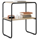Konsolbord Sonoma-eg 100 x 42,5 x 70 cm Konstrueret træ