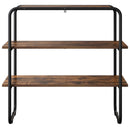 Konsolbord Røget eg 60 x 41 x 75 cm Konstrueret træ