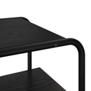 Konsolbord Sort eg 100 x 41 x 75 cm Konstrueret træ