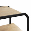 Konsolbord Sonoma-eg 100 x 41 x 75 cm Konstrueret træ