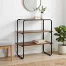 Konsolbord Røget eg 100 x 41 x 75 cm Konstrueret træ