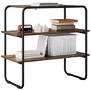 Konsolbord Røget eg 100 x 41 x 75 cm Konstrueret træ