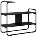 Konsolbord Sort eg 80 x 35 x 75 cm Konstrueret træ