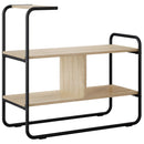 Konsolbord Sonoma-eg 80 x 35 x 75 cm Konstrueret træ
