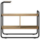 Konsolbord Artisan-eg 80 x 35 x 75 cm Konstrueret træ