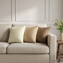 Pude med pude HEERLEN 2 stk. Cremefarvet Polyester