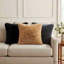 Pude med pude HEERLEN 6 stk. Sort PV Fleece