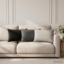 Pude med pude HEERLEN 6 stk. Antracit Polyester