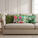 Pude med pude HEERLEN 2 stk. Bladdesign Polyester
