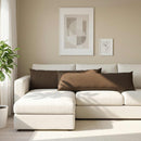 Kastpude HEERLEN Brun 40 x 145 cm Stof