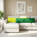 Kastpude HEERLEN Grøn 40 x 145 cm Polyester