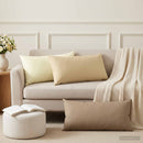 Pude med pude HEERLEN 12 stk. Beige Polyester