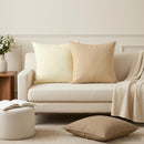 Pude med pude HEERLEN 12 stk. Cremefarvet Polyester