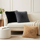 pyntepude 2 stk. HEERLEN Antracit 60 x 60 cm PV Fleece