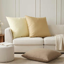 Pude med pude HEERLEN 2 stk. Cremefarvet Polyester