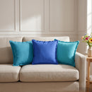 Pude med pude HOUTEN 6 stk. Turkis Polyester