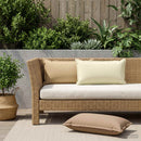 Pude med pude HOUTEN 2 stk. Cremefarvet Polyester