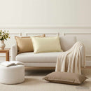 Pude med pude HOUTEN 2 stk. Cremefarvet Polyester