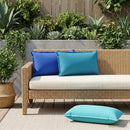 Pude med pude HOUTEN 2 stk. Turkis Polyester
