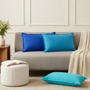 Pude med pude HOUTEN 2 stk. Turkis Polyester