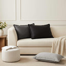 Kastpude 2 stk. HOUTEN Grå 50 x 70 cm Polyester