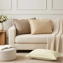 Pude 2 stk. HOUTEN Beige 50 x 70 cm Polyester