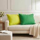 Pude 2 stk. HOUTEN Grøn 50 x 75 cm Polyester
