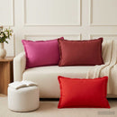 Pude 2 stk. HOUTEN Lyserød 50 x 75 cm Polyester
