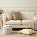 Pude med pude HOUTEN 2 stk. Beige Polyester