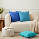 Pude 2 stk. HOUTEN Lyseblå 60 x 60 cm Polyester