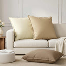 Pude med pude HOUTEN 2 stk. Beige Polyester