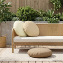 Pude med pude HEERLEN 6 stk. Beige Polyester