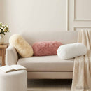 Pude med pude HEERLEN 2 stk. Hvid PV Fleece