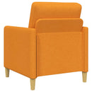 Sofa sæt med opbevaring 2 stk. Mørk Gul Polyester