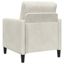 Sofa sæt med opbevaring 2 stk. Cremefarvet Polyester