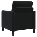 Sofa sæt med opbevaring 2 stk. Sort Polyester