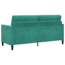 Sofa sæt med opbevaring 2 stk. Turkis Polyester
