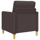 Sofa sæt med opbevaring 2 stk. Mørk Brun Polyester