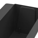 Blomsterkasser til Euro-paletter 12 pcs Sort 36 x 13,5 x 9,5 cm