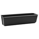 Blomsterkasser til Euro-paletter 12 pcs Sort 36 x 13,5 x 9,5 cm