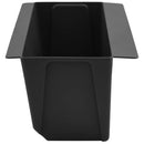 Blomsterkasser til Euro-paletter 24 pcs Sort 36 x 13,5 x 9,5 cm